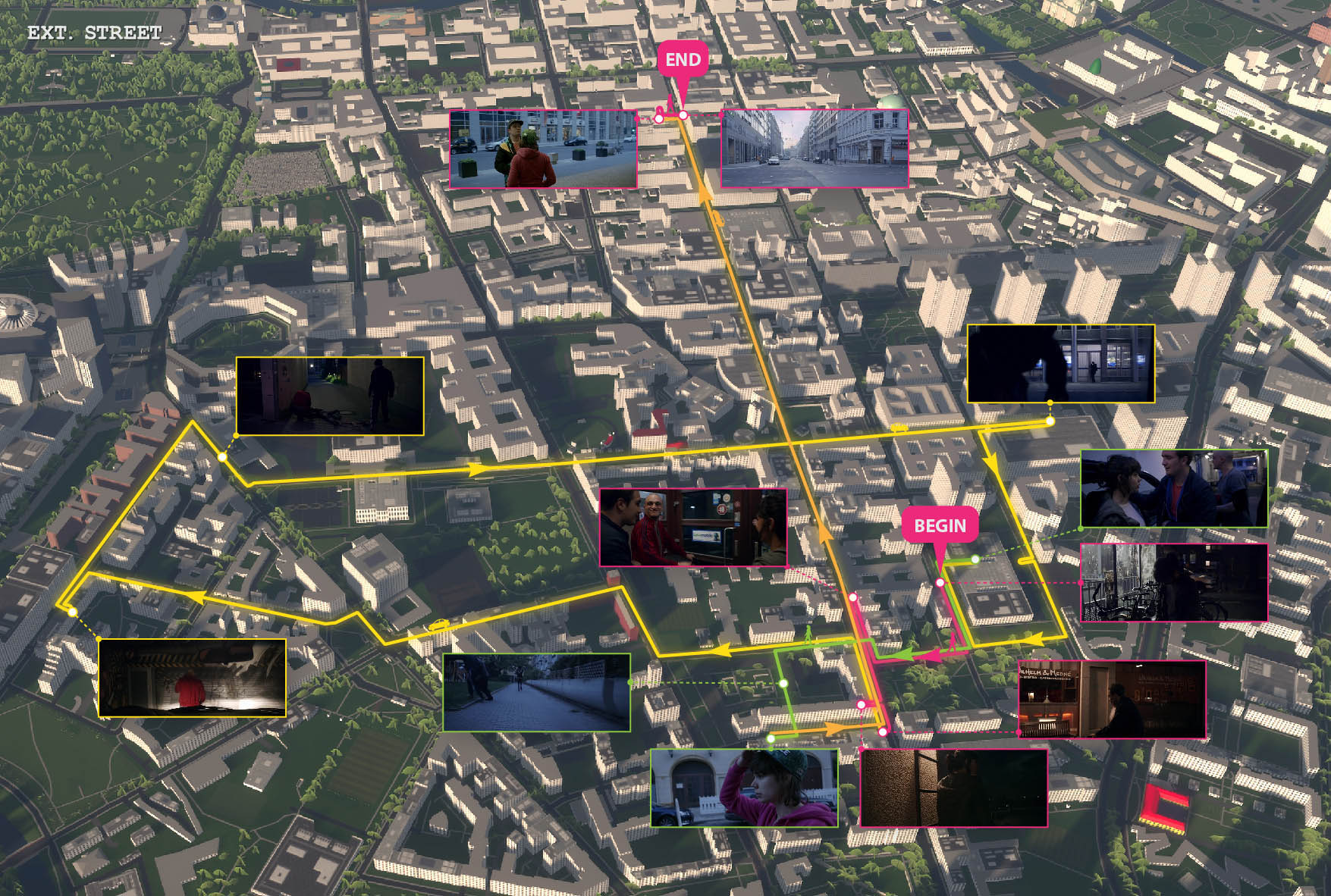 Victoria in Berlin map