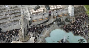 Mission Impossible The Final Reckoning_The protest in London