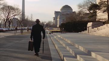 Being There_Chance walking by the steps