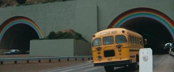 Dirty Harry_The bus goes into the rainbow tunnel