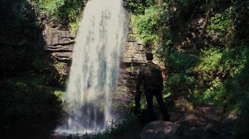 The Dark Knight Rises_Blake discovers the waterfall