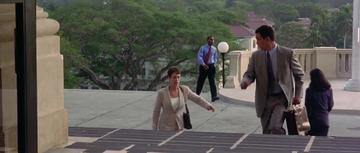 The Tailor of Panama_Louisa arrives at work