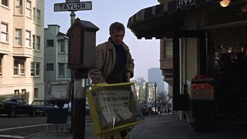 Bullitt_Bullitt gets a paper and groceries