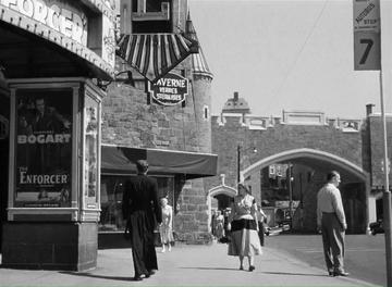 I Confess_Logan suffers anxiety outside the cinema