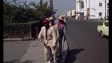 Dr. No_Three blind men walk down the street