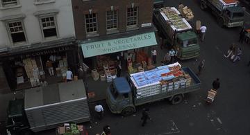 Frenzy_Blaney walks through the market