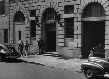 The Naked City_10th Precinct station
