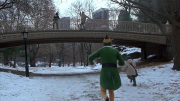 Elf_Snowball fight in the park