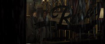 Spectre_Moneypenny and Q confront M at the restaurant