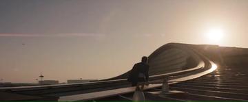 Mission Impossible Dead Reckoning Part One_Hunt runs across the airport roof