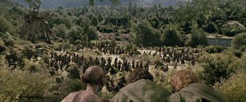 The Lord of the Rings The Two Towers_Sam, Frodo and Gollum spy on the Ithilien army