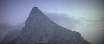 The Living Daylights_View of the rock of Gibraltar