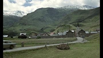 Goldfinger_Trailing Goldfinger through an alpine village