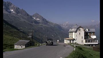 Goldfinger_Passing an alpine lodge