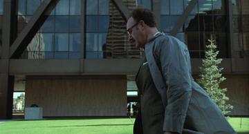 The Conversation_Harry outside the office after the meeting