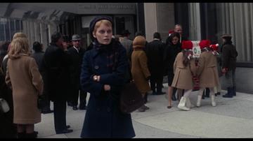 Rosemarys Baby_Rosemary waits outside the Time-Life building