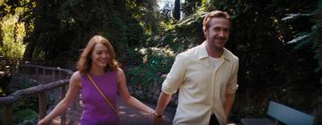La La Land_Seb and Mia in the park