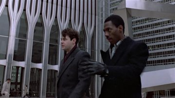 Trading Places_Winthorpe and Valentine arrive at the World Trade Center