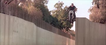 Terminator 2_The T101 bike jump